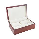 Caddy Bay Collection Vintage Wood Finish 10 Watch Case