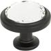 Atlas Homewares Crystal 1-5/16 Inch Mushroom Cabinet Knob