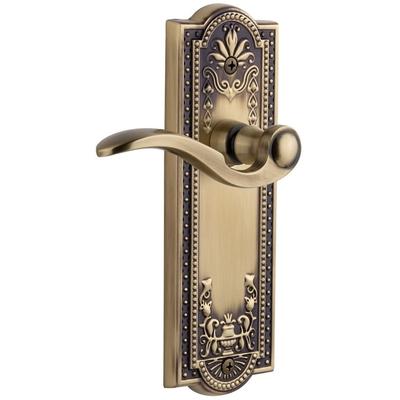 Grandeur Parthenon Solid Brass Rose Left Handed Single Dummy Lever