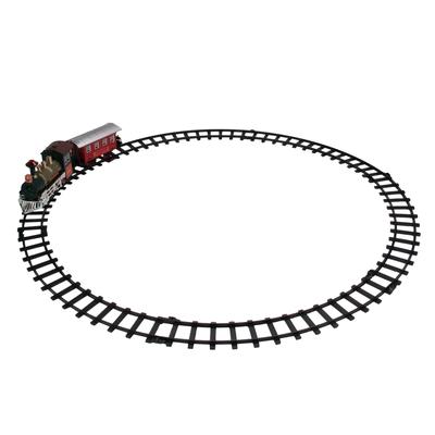 8-Piece B/O Red & Green Animated Classic Train Set Sound