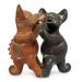 Handmade Ceramic Dancing Colima Dogs Sculpture (Mexico)