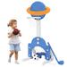 3 in 1 Kids Basketball Hoop Set with Balls - 22.5" x 22.5" x 59.5" (L x W x H)