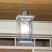Luxury Colonial Outdoor Pendant Light, 21"H x 9"W, with Tudor Style, Stainless Steel, by Urban Ambiance - 21''H x 9"W x 9"D