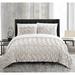 Chic Home Noam 7 Piece Bed in a Bag Pinch Pleated Comforter Set