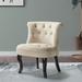 Christi Upholstered Tufted Wingback Accent Chair by HULALA HOME