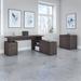 Jamestown 72W L Desk with File Cabinet by Bush Business Furniture