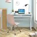 Gymax Modern Computer Desk Writing Desk Makeup Vanity Table Storage