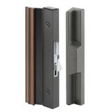 Prime-Line Wood/Brown Steel Outdoor Door Handle Set