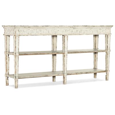 Hooker Furniture Cadence 63" Wide Rustic Farmhouse Greek Key Inspired