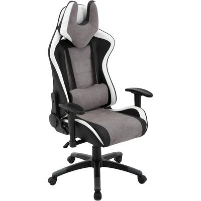 Hanover Commando Ergonomic Gaming Chair in Black, Grey, White