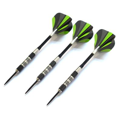 Hathaway Dublin Steel Tip Darts with Tungsten Barrels- 3 Piece Set - Black