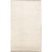 Hand Knotted Woolen Solid Gabbeh Shiraz Persian Modern Carpet Area Rug - 5'3" x 3'4"