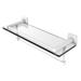 Allied Brass Montero Collection 16 Inch Gallery Glass Shelf with Towel Bar