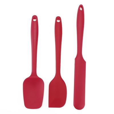 Silicone Non Stick Spatula Set 3Pcs Heat Resistant Non-scratch Turner