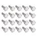 1/4-20x5/8" Stainless Steel Hex Head Screw Bolts Fastener 20pcs - Silver Tone - 1/4" x 5/8"(D*L) 20pcs