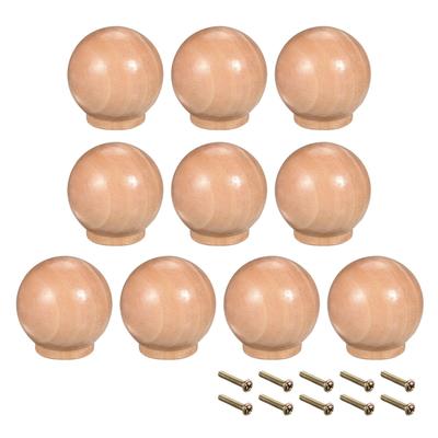 Round Pull Knob Handle 30mm Dia Cabinet Furniture Bedroom 10pcs - 30mmx30mm(D*H)-10pcs