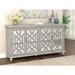 Coaster Furniture Melanie Antique White 4-door Accent Cabinet