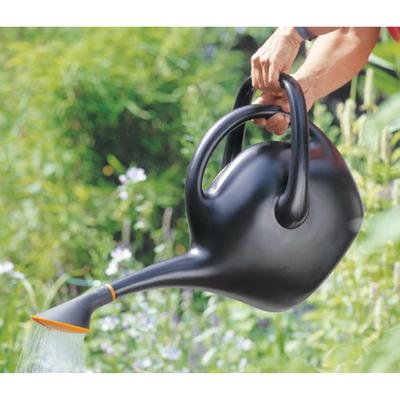 Bloem Easy Pour Watering Can, 2.6 Gallon, Black