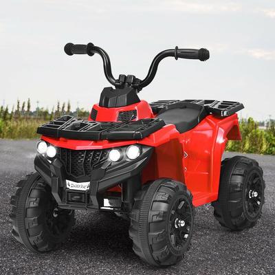 6V Battery Powered Kids Electric Ride on ATV-Red - Red