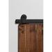 Leatherneck Hardware 72 Inch Top Mounted Mini Sliding Barn Door Track