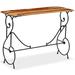 vidaXL Console Table Solid Sheesham Wood 39.4"x15.7"x29.5"