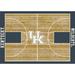 Imperial Kentucky Wildcats 5'4" x 7'8" Courtside Rug