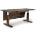 Copeland Furniture Invigo Sit-Stand Desk with Modesty Panel - 2648-REC-SQ-04-W-P-N-G-K-M-W