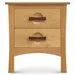 Copeland Furniture Berkeley 2 Drawer Nightstand - 2-BER-20-03