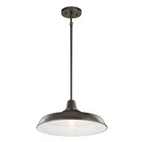 Kichler Pier Outdoor Pendant Light / Semi-Flushmount - 49993OZ