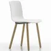 Vitra HAL Wood Leg Chair - 44020100100405