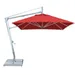 Bambrella Santa Ana Square Side Wind Aluminum Cantilever Umbrella With Base - 2.6m SQ-SW-SA-R | SWSA-SYS