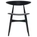 Carl Hansen CH33P Chair - Black Edition - CH33P - OAK NCS S9000- N - Thor 301