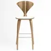 Cherner Chair Company Cherner Stool with Seat Pad - CSTW30-SEAT-PAD-29-VZ-2122