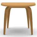 Cherner Chair Company Cherner Ottoman with Seat Pad - LOT01-SA-2052-S