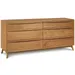 Copeland Furniture Catalina 6 Drawer Dresser - 2-CAL-60-03