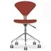Cherner Chair Company Cherner Seat and Back Upholstered Task Chair - SWC30-DIVINA-584-B