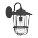 Capital Lighting Creekside Caged Outdoor Wall Sconce - 9602BK