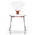 Cherner Chair Company Cherner Seat and Back Upholstered Metal Base Chair - CSTK01-SA-785-B