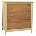 Copeland Furniture Sarah 3 Drawer Dresser - 2-SRH-31-02
