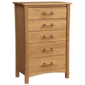Copeland Furniture Monterey 5 Drawer Dresser - 2-MNT-50-03