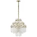 Visual Comfort Signature Adele Four Tier Waterfall Chandelier - SK 5424HAB-CA