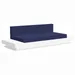 Loll Designs Platform One Sofa With Tables - PO-S2-CW-5439