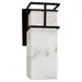 Justice Design Group LumenAria Structure Outdoor Wall Sconce - FAL-8643W-MBLK