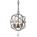 Crystorama Solaris Outdoor Chandelier - SOL-9325-EB