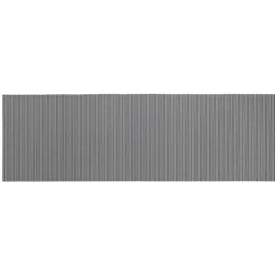 Badematte Grau, 65 x 200 cm, zuschneidbar, Grau, Kunststoff grau - grau - Wenko