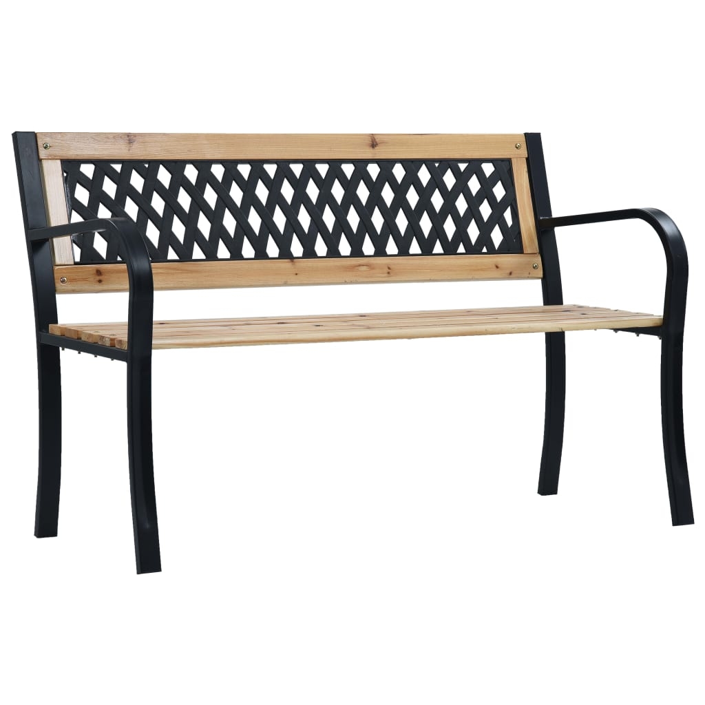 vidaXL Gartenbank 120 cm Holz Image