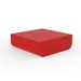 Vondom Ulm Outdoor Coffee Table - 54132-Red