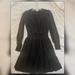 Michael Kors Dresses | Michael Kors Black Ruffle Dress | Color: Black | Size: S
