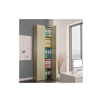 vidaXL Büroschrank Sonoma-Eiche 60×32×190 cm Spanplatte