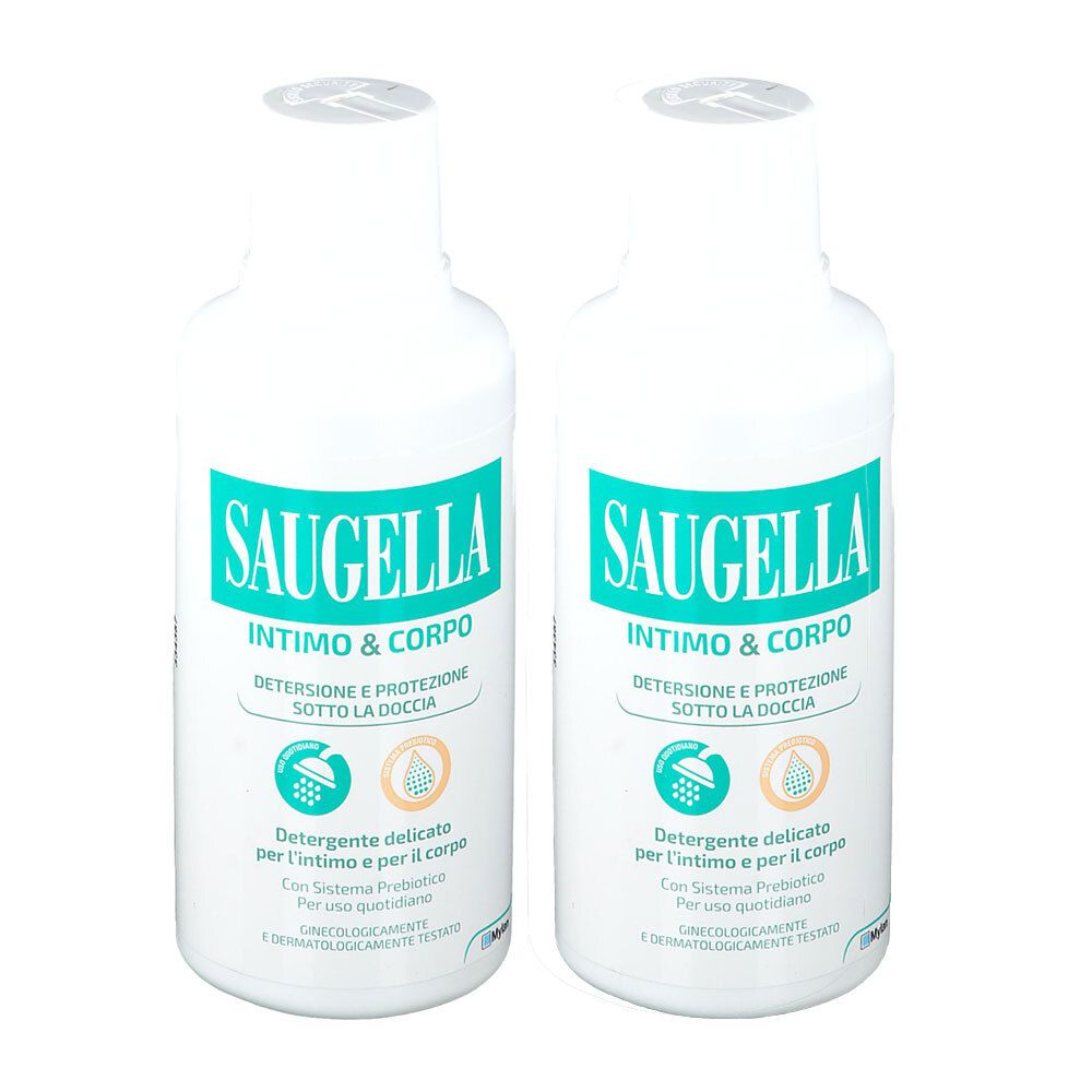 Saugella Intimo & Corpo 2x500 ml Gel detergente